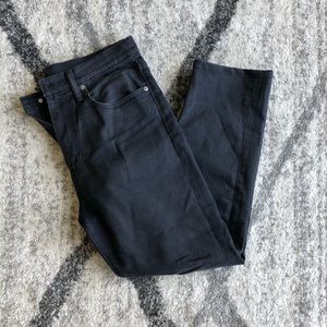 Levi's Black denim jeans 522